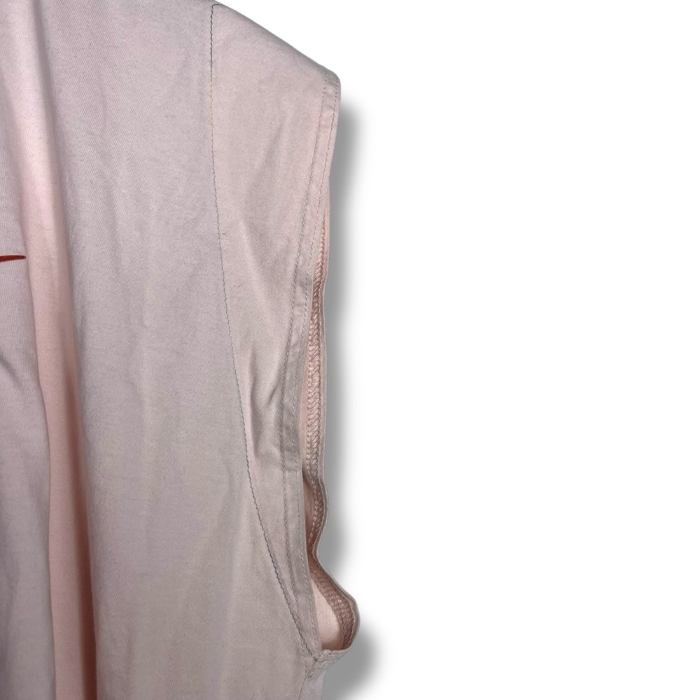 Nike Sportswear Earth Day Pink Tank Gummy Logo 100% Cotton Medium Boxy Baggy - Picture 7 of 10